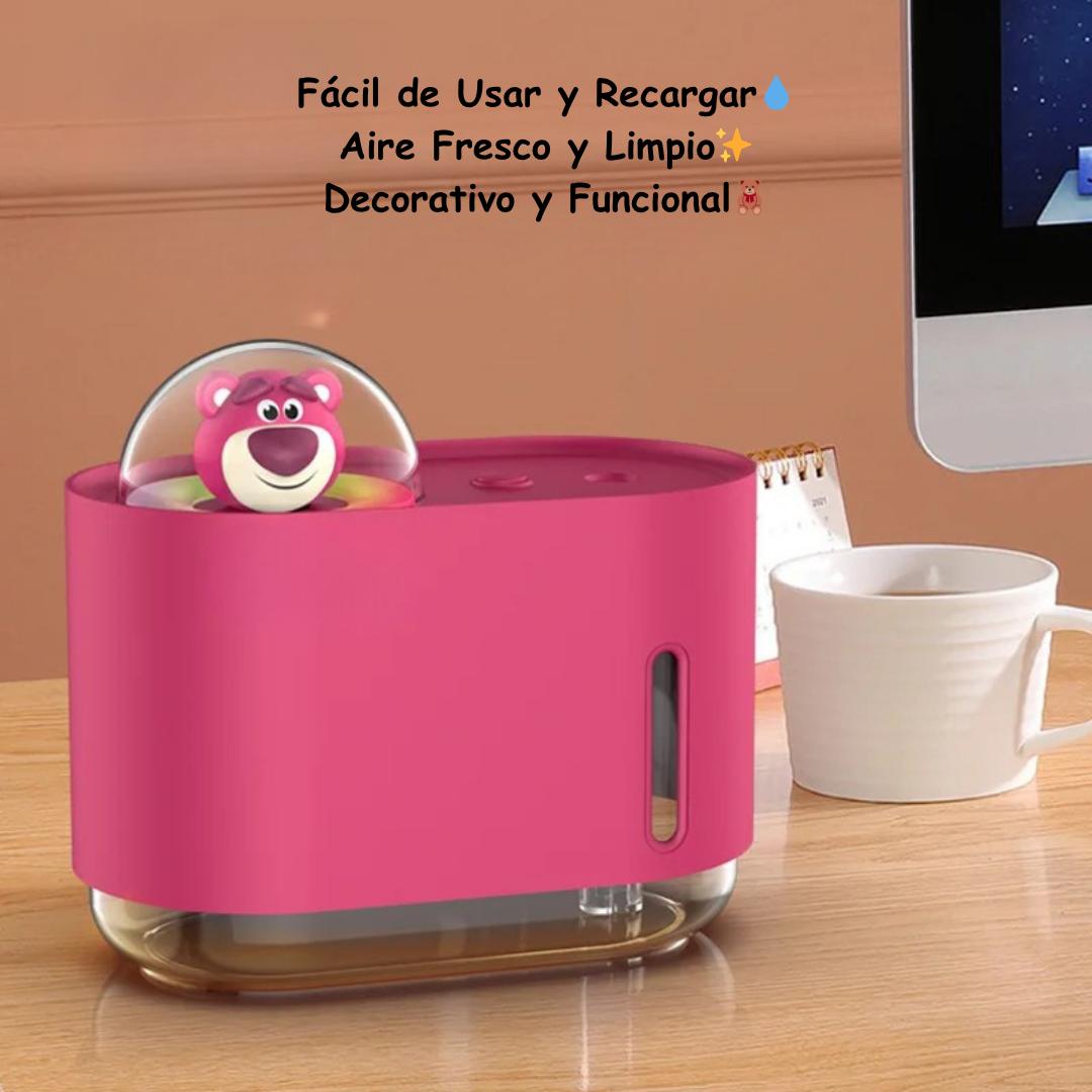 Humidificador de Osito Rosa